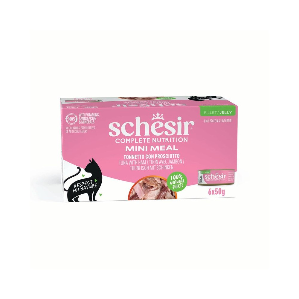 Schesir Tonnetto con Prosciutto in Gelatina in Lattina Multipack