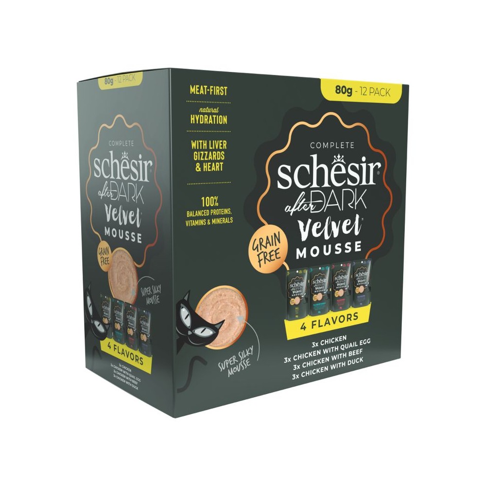 Schesir After Dark Velvet Mousse Multipack Assortito