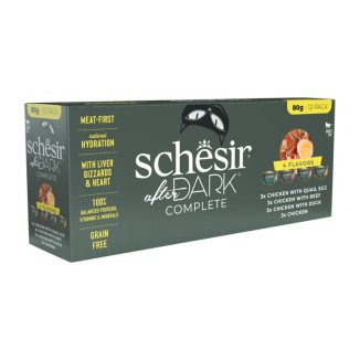 Schesir After Dark Wholefood Multipack Assortito