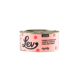 Natural Code Lev Gatto al Tonno e Formaggio in Jelly in Lattina