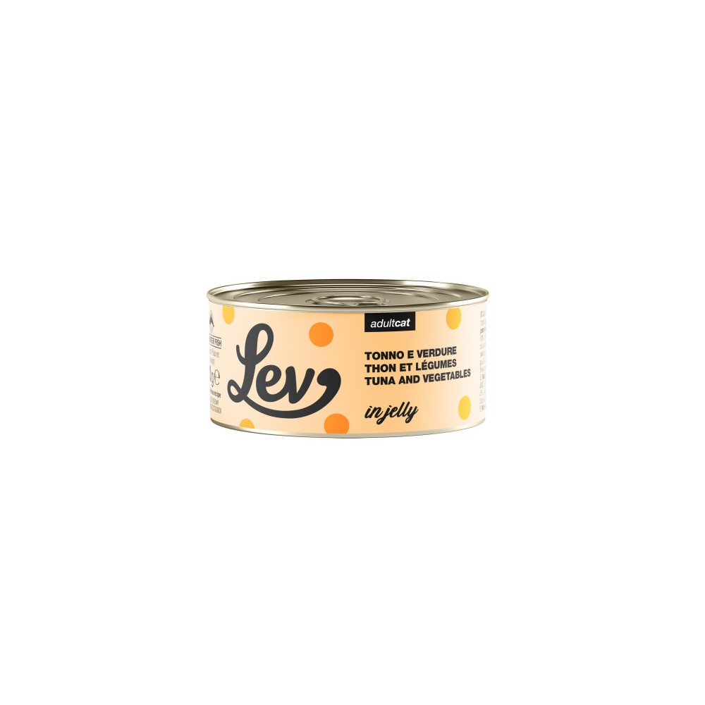 Natural Code Lev al Tonno e Verdure in Jelly in Lattina