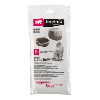 Ferplast Sacchetti Igienici FPI 5366 per Toilette Mika e Dama