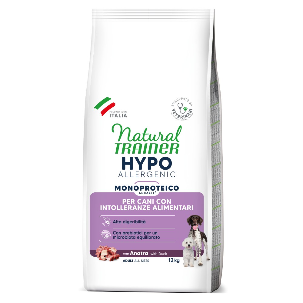 Natural Trainer Hypoallergenic Adult Monoproteico all'Anatra