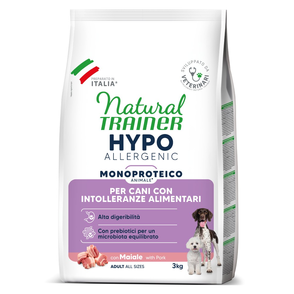 Natural Trainer Hypoallergenic Adult Monoproteico al Maiale