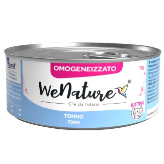 WeNature Kitten Omogeneizzato al Tonno in Lattina