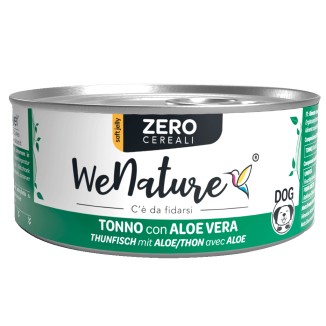 WeNature Zero Cereali Cane al Tonno con Aloe in Lattina
