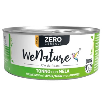 WeNature Zero Cereali Cane al Tonno con Mela in Lattina