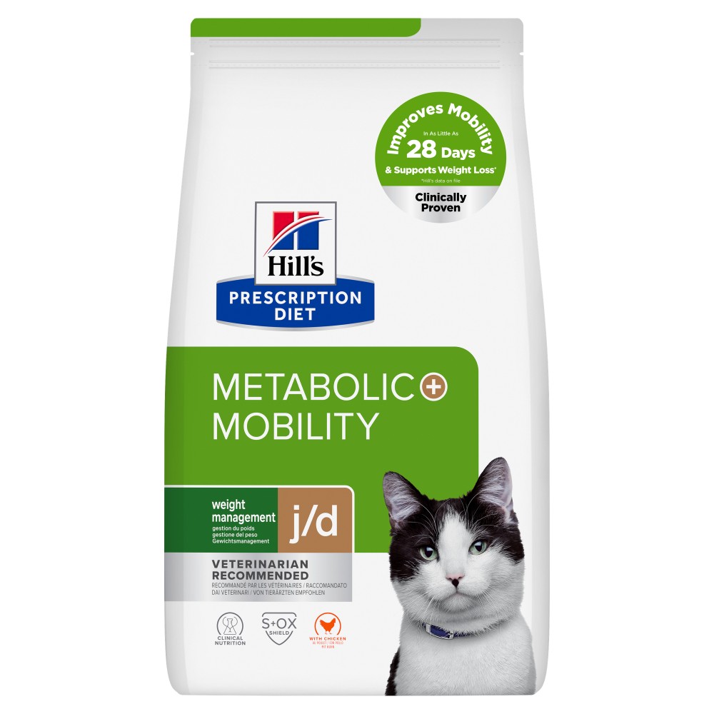 Hill's Prescription Diet Metabolic + Mobility Gatto al Pollo Crocchette