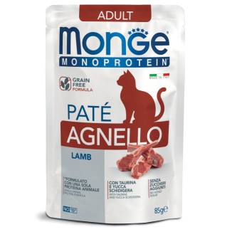 Monge Monoprotein Cat Adult Paté all'Agnello