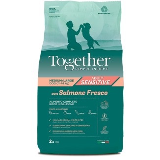 Together Dog Adult Sensitive Medium/Large al Salmone