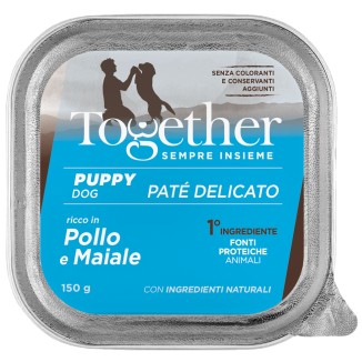 Together Dog Paté Delicato Puppy al Pollo e Maiale in Vaschetta