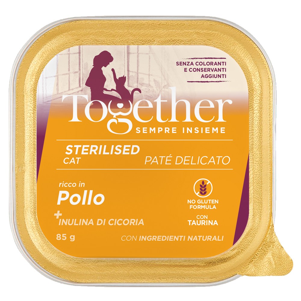 Together Cat Paté Sterilised al Pollo in Vaschetta