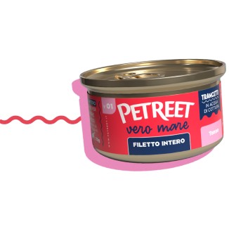 Petreet Vero Mare Filetto Intero di Tonno in Lattina