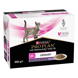 Purina Pro Plan Veterinary Diets Feline UR St/Ox Urinary Bustina Tacchino