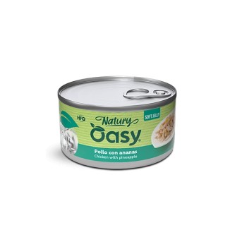 Oasy Natury Soft Jelly al Pollo con Ananas in Lattina