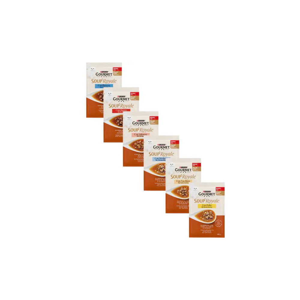 Purina Gourmet Soup Royale al Merluzzo in Bustina
