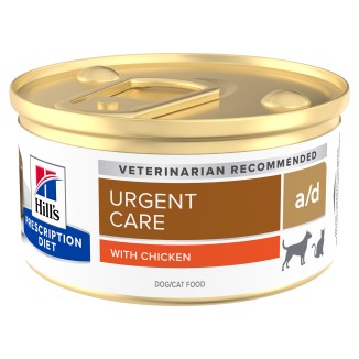 Hill's Prescription Diet a/d Urgent Care Cane e Gatto al Pollo in Lattina