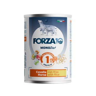 Forza 10 Monodiet Food Tolerance 1 al Cavallo con Riso in Lattina