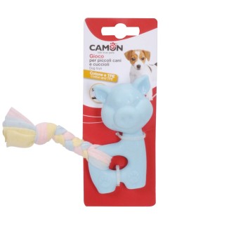 Camon Play Puff al Cotone e TPE con Squeaker