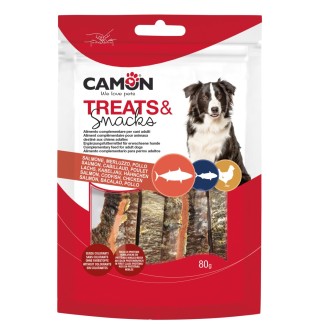 Camon Large Strips al Salmone con Merluzzo e Pollo in Bustina