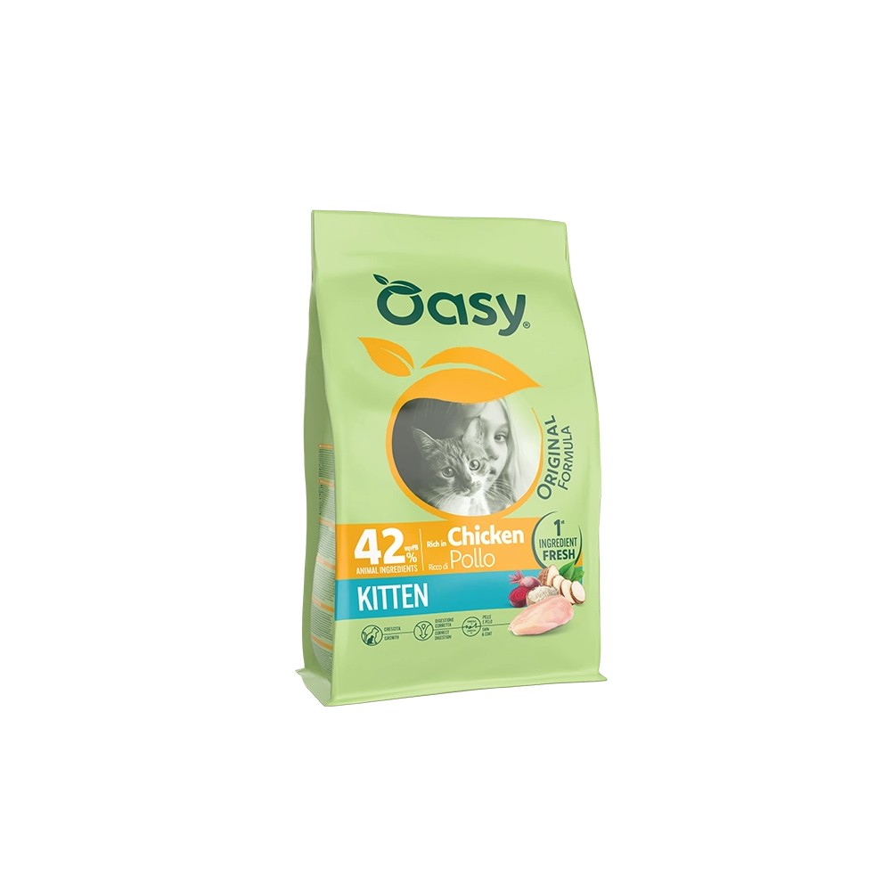 Oasy Original Formula Kitten al Pollo