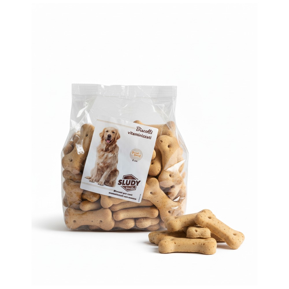 Sludy Biscotti Vitaminizzati per Cani al Manzo