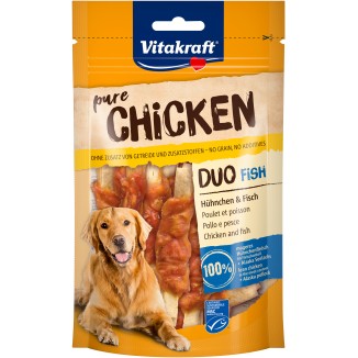Vitakraft Chicken Duo Fish Snack per Cani al Pollo e Pesce
