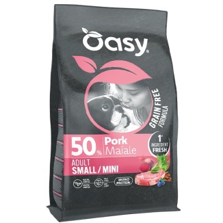 Oasy Grain Free Formula Small/Mini al Maiale