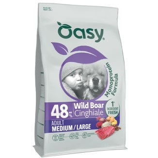 Oasy Monoprotein Formula Medium/Large al Cinghiale