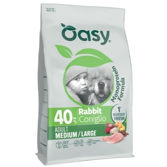 Oasy Monoprotein Formula Medium/Large al Coniglio