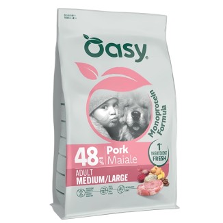 Oasy Monoprotein Formula Medium/Large al Maiale