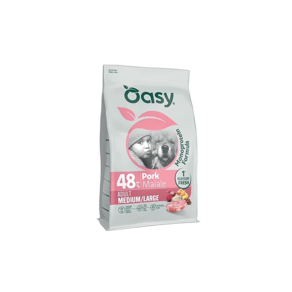 Oasy Monoprotein Formula Medium/Large al Maiale
