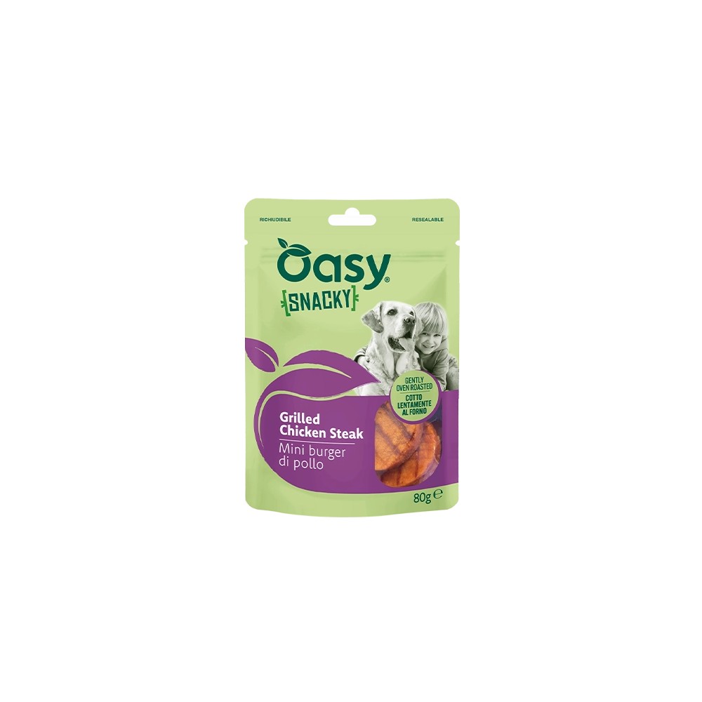 Oasy Snacky Mini Burger al Pollo in Bustina