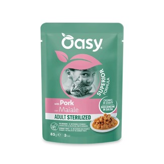 Oasy Superior Formula Bocconcini in Salsa al Maiale in Bustina