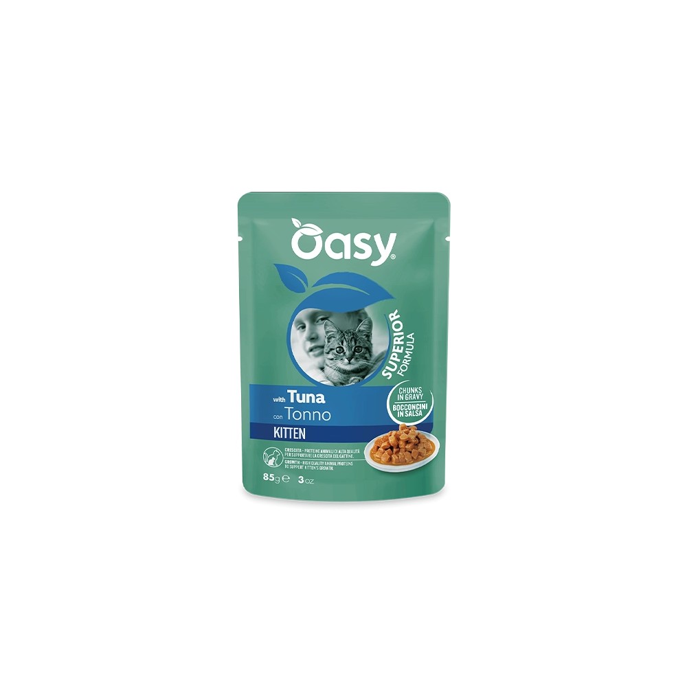 Oasy Superior Formula Kitten al Tonno in Bustina