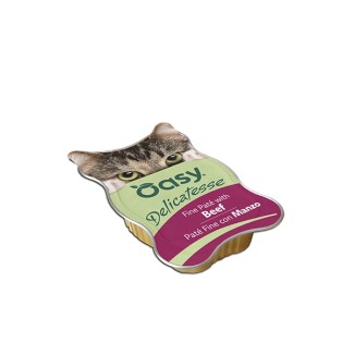 Oasy Delicatesse Paté Fine al Manzo in Vaschetta