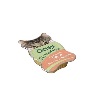 Oasy Delicatesse Paté Fine al Salmone in Vaschetta