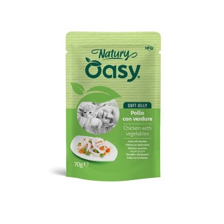 Oasy Natury Soft Jelly al Pollo con Verdure in Bustina