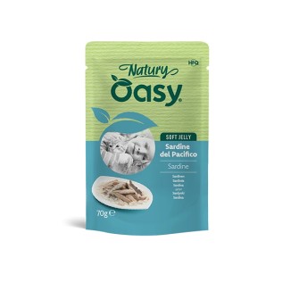 Oasy Natury Soft Jelly alle Sardine del Pacifico in Bustina