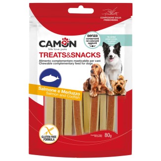 Camon Treats&Snacks al Salmone e Merluzzo