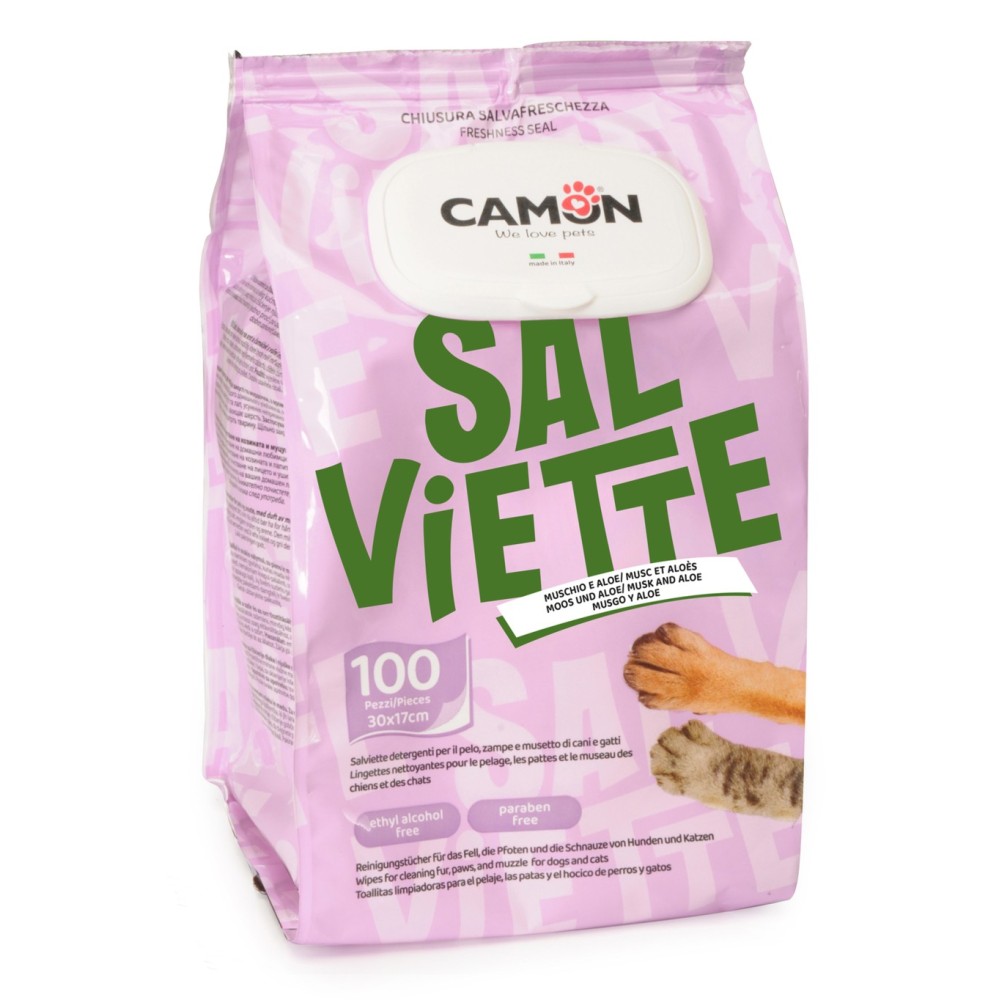 Camon Salviette al Muschio e Aloe Puppy
