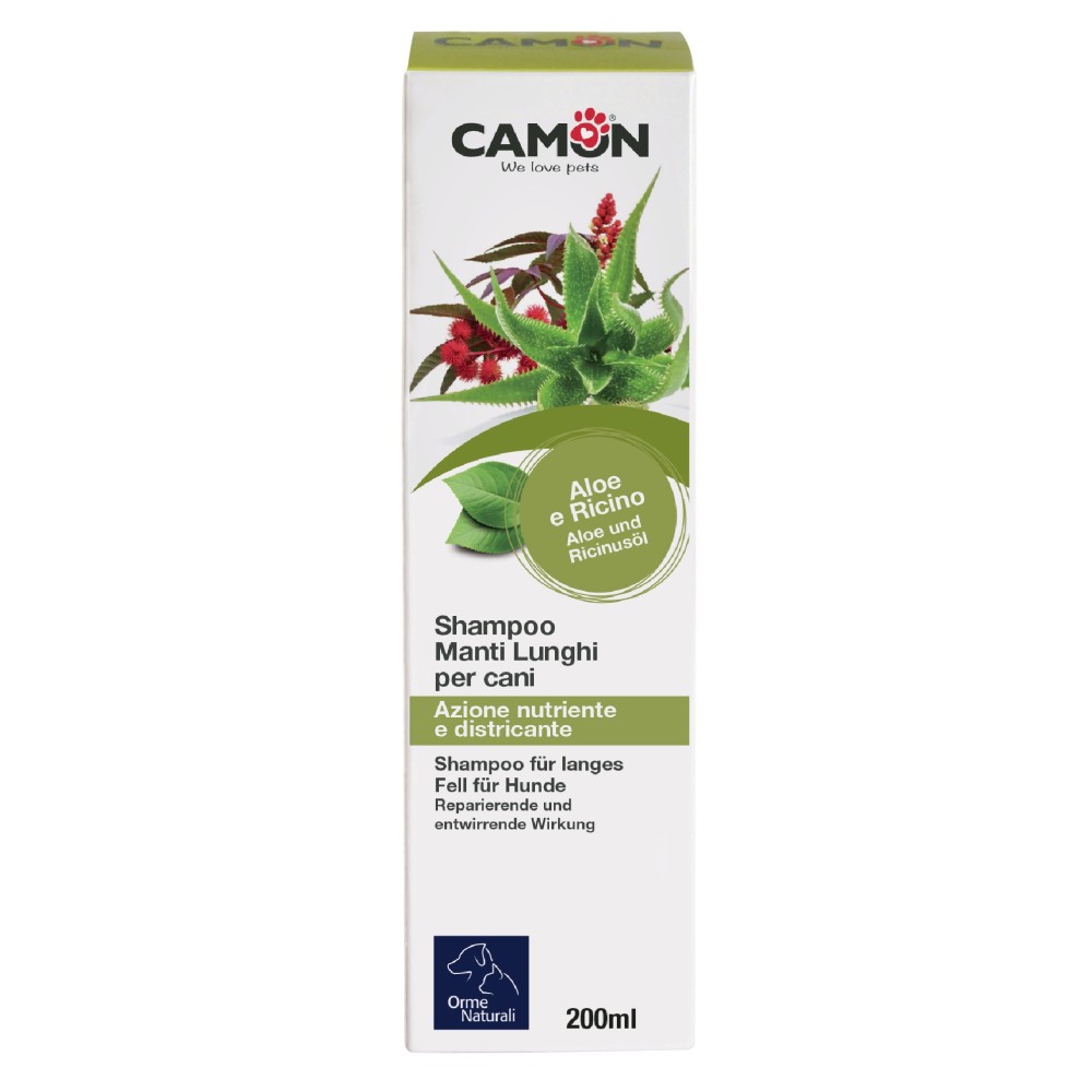 Camon Shampoo Manti Lunghi con Aloe e Ricino