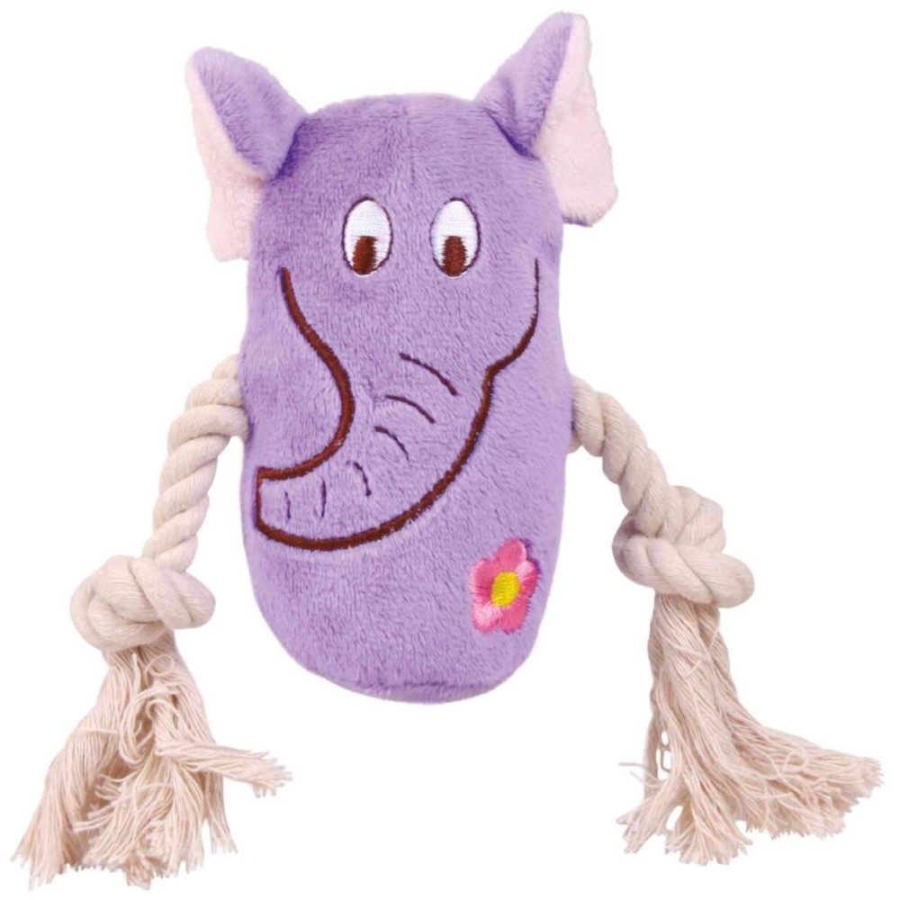 Trixie Animale in Peluche con Corda