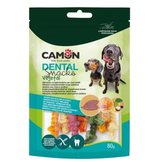 Camon Dental Snacks Vegetal Cotonosso di Patata Dolce in Mix di Gusti