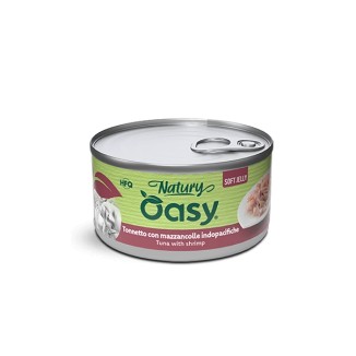 Oasy Natury Soft Jelly al Tonnetto con Mazzancolle in Lattina