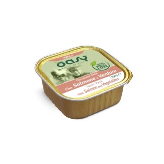Oasy Delizioso Paté al Salmone e Verdure in Vaschetta