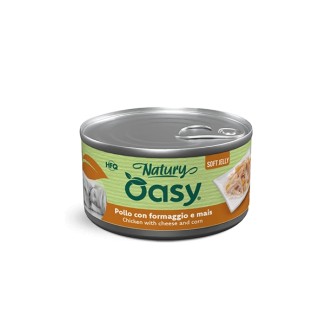 Oasy Natury al Pollo con Formaggio e Mais in Lattina
