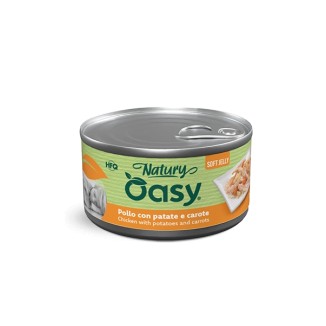 Oasy Natury Soft Jelly al Pollo con Patate e Carote in Lattina
