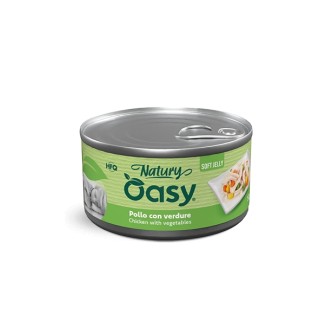 Oasy Natury Soft Jelly al Pollo con Verdure in Lattina