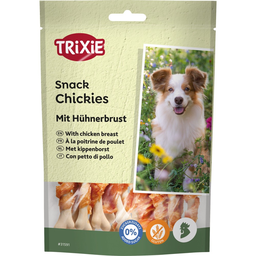 Trixie Chickies con Petto di Pollo in Bustina